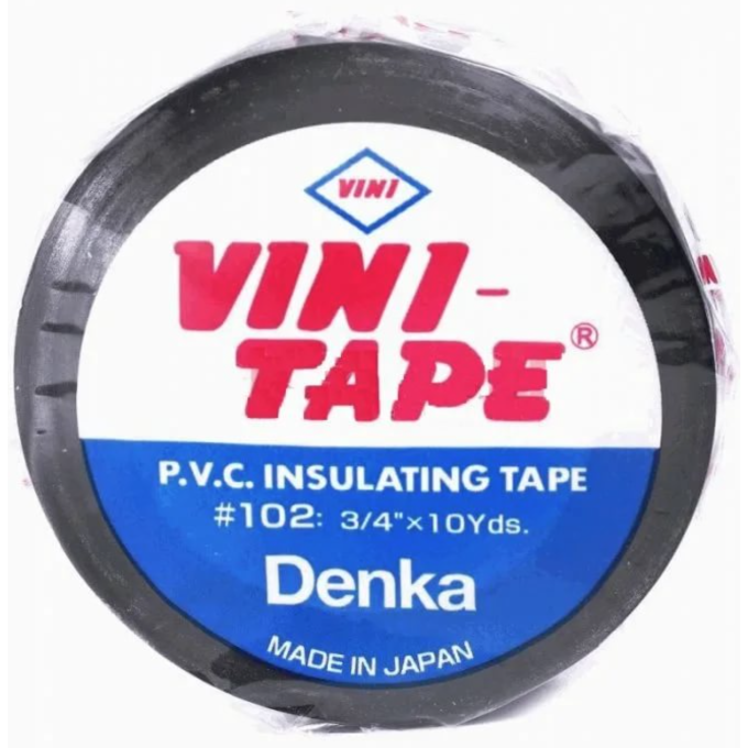 Изоляция қилувчи лента, класс В VINI TAPE, қора