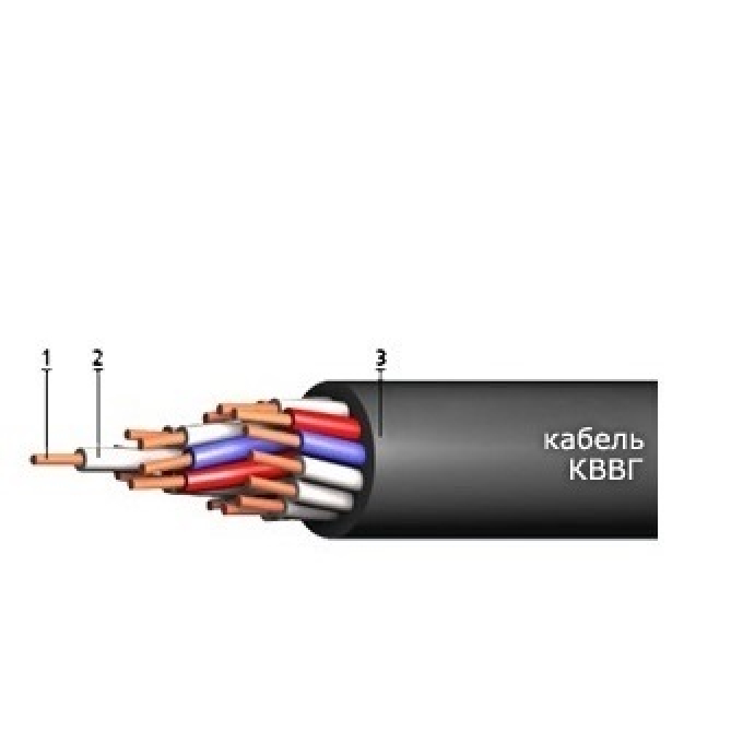 Кабель КВВГЭ 37х2,5