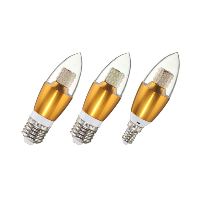 Akfa City led Candle лампа капля 9W gold 4000K/6500K