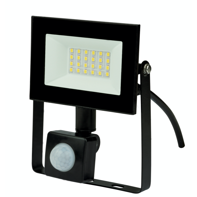Прожектор c датчиком LED FL-COB 6000k 20W