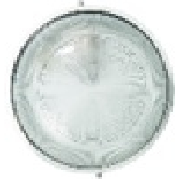 Светильники пылевлагозащищенные LED 10W,  IP54, круглый, прозрачное стекло